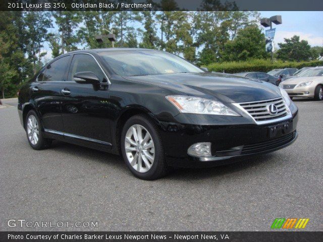 2011 Lexus ES 350 in Obsidian Black