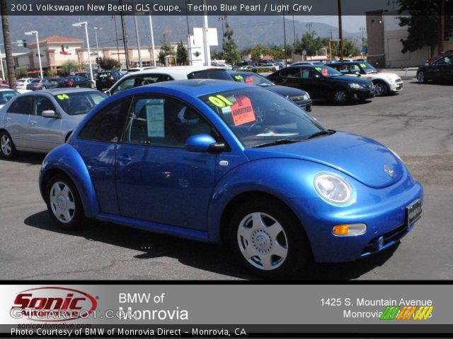 2001 Volkswagen New Beetle GLS Coupe in Techno Blue Pearl