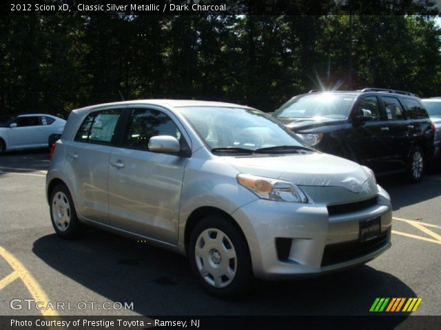 2012 Scion xD  in Classic Silver Metallic