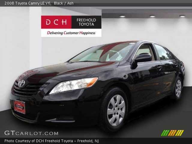 2008 Toyota Camry LE V6 in Black