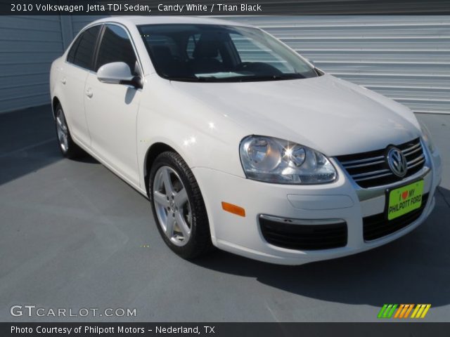 2010 Volkswagen Jetta TDI Sedan in Candy White