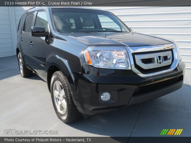 2010 Honda Pilot EX-L in Crystal Black Pearl