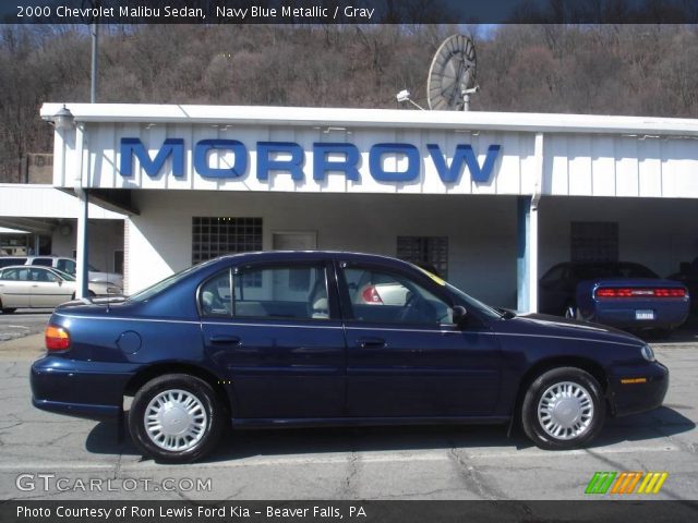 2000 Chevrolet Malibu Sedan in Navy Blue Metallic