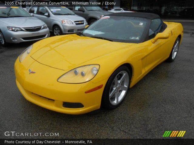 2005 Chevrolet Corvette Convertible in Millenium Yellow
