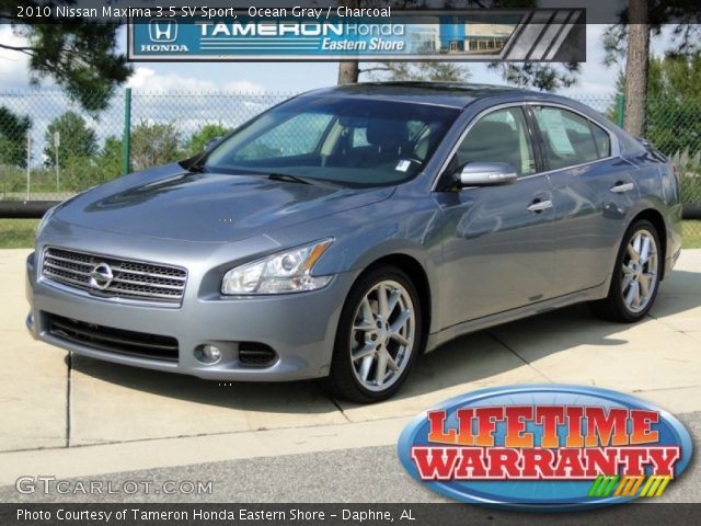 2010 Nissan Maxima 3.5 SV Sport in Ocean Gray