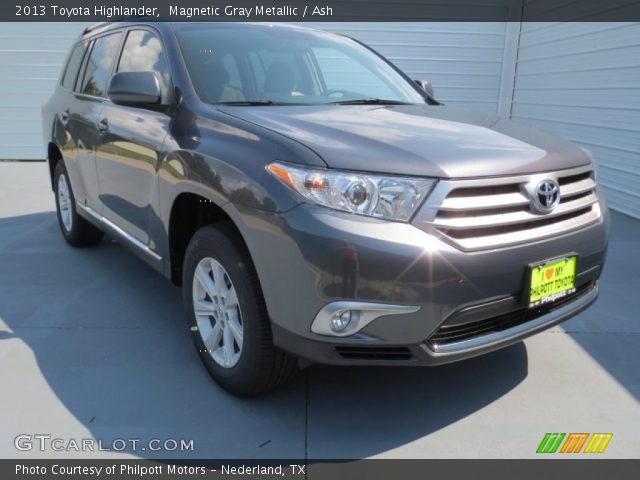 2013 Toyota Highlander  in Magnetic Gray Metallic