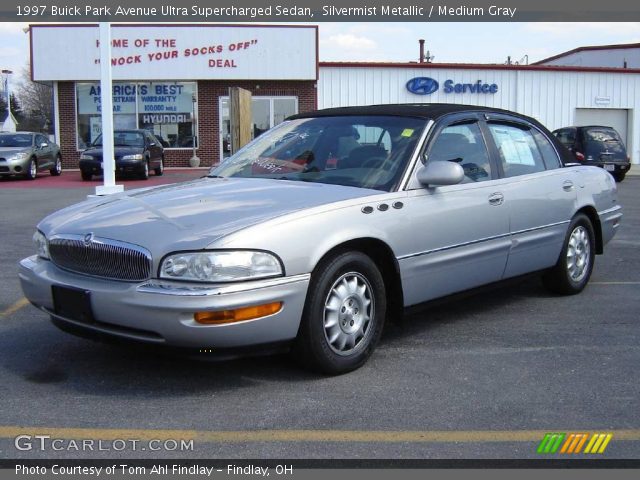 1997 Buick Park Avenue Ultra Supercharged Sedan in Silvermist Metallic