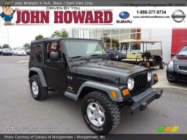 2005 Jeep Wrangler X 4x4 in Black