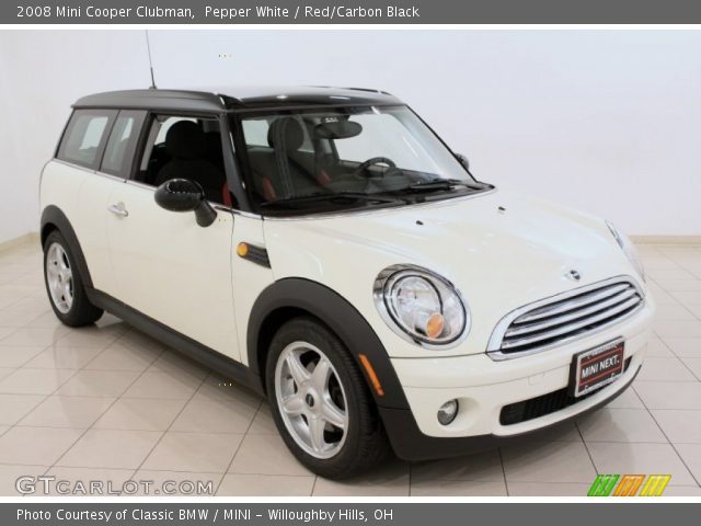2008 Mini Cooper Clubman in Pepper White