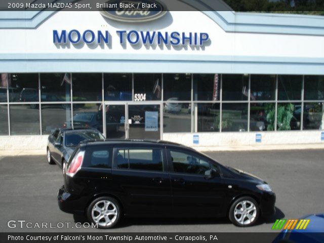 2009 Mazda MAZDA5 Sport in Brilliant Black