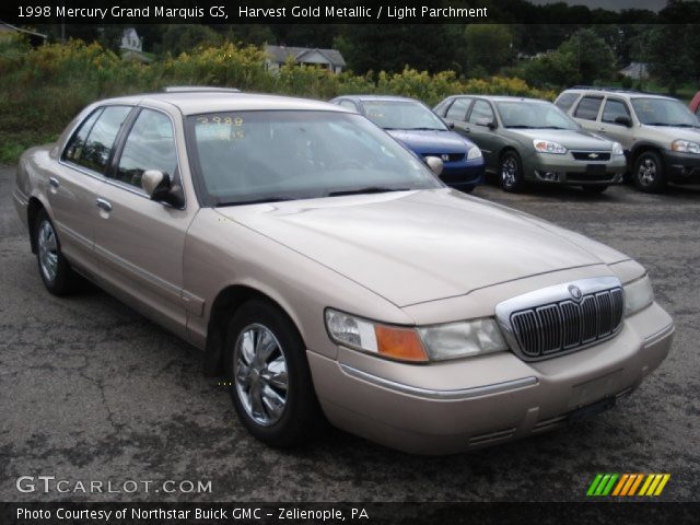 1998 Mercury Grand Marquis GS in Harvest Gold Metallic