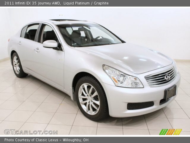 2011 Infiniti EX 35 Journey AWD in Liquid Platinum