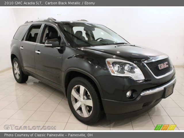 2010 GMC Acadia SLT in Carbon Black Metallic