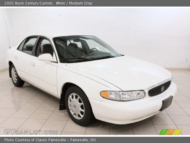 2003 Buick Century Custom in White