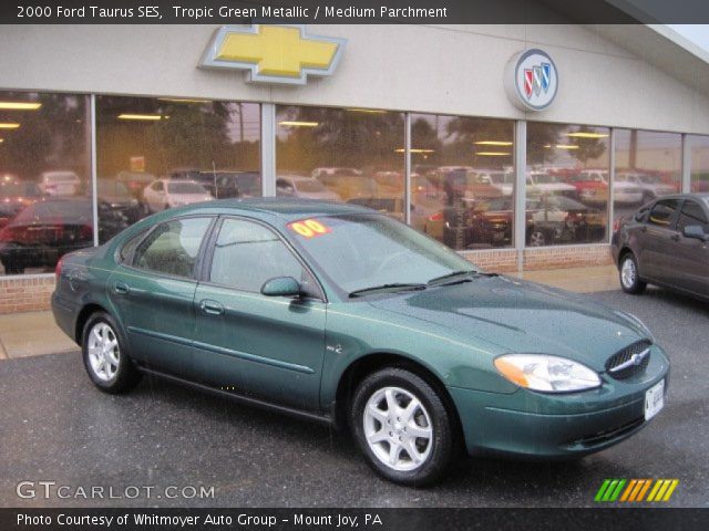 2000 Ford Taurus SES in Tropic Green Metallic