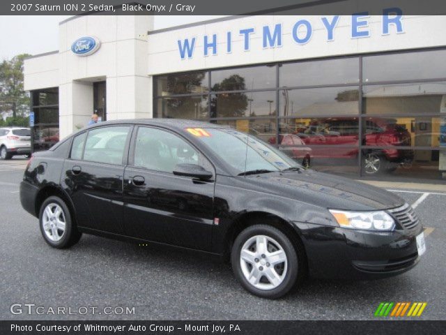 2007 Saturn ION 2 Sedan in Black Onyx