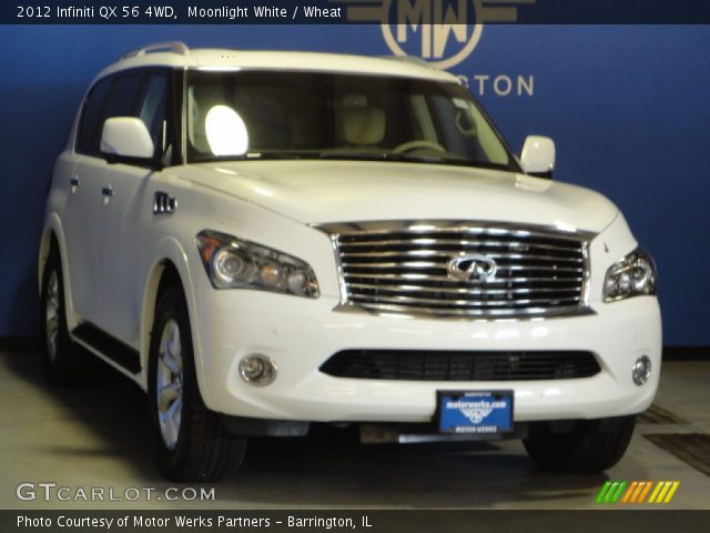 2012 Infiniti QX 56 4WD in Moonlight White