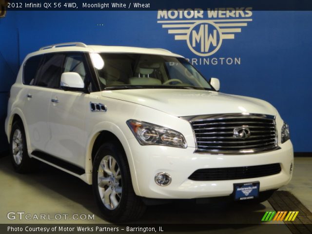 2012 Infiniti QX 56 4WD in Moonlight White