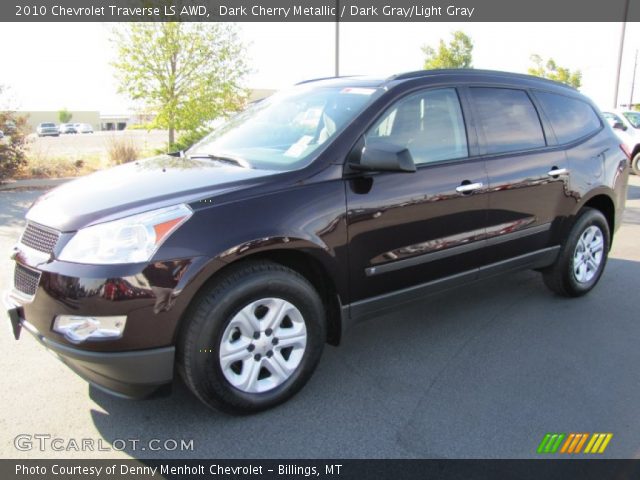 2010 Chevrolet Traverse LS AWD in Dark Cherry Metallic