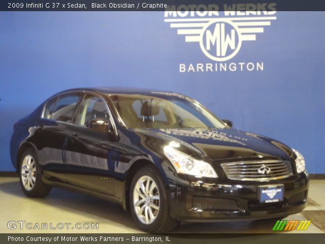 2009 Infiniti G 37 x Sedan in Black Obsidian