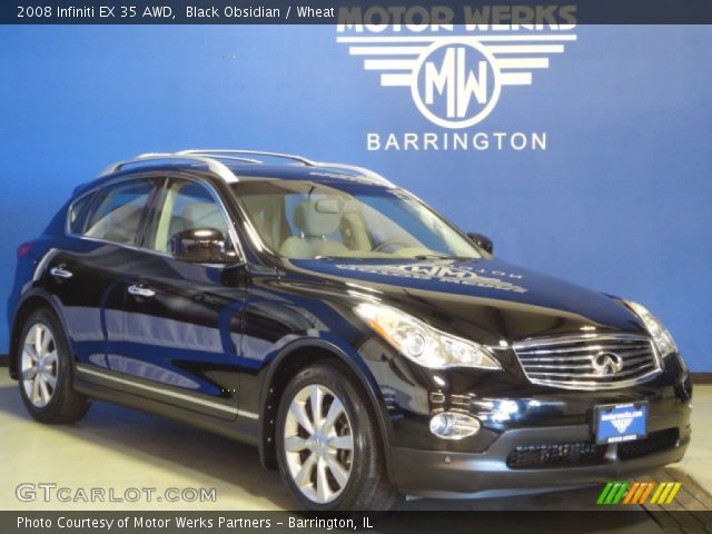 2008 Infiniti EX 35 AWD in Black Obsidian