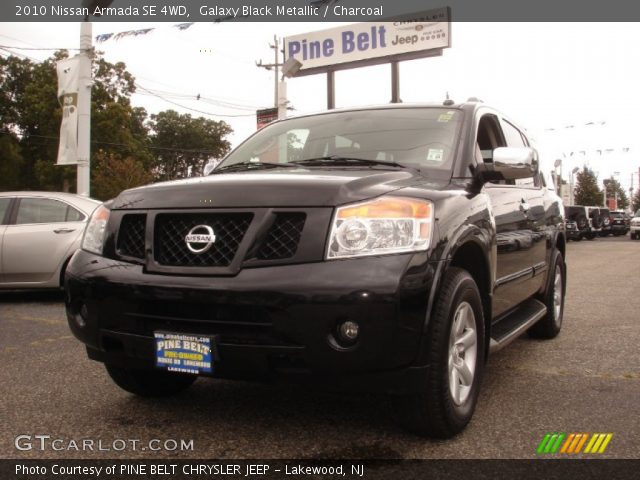 2010 Nissan Armada SE 4WD in Galaxy Black Metallic