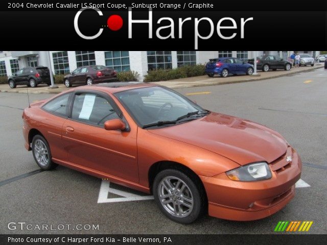 2004 Chevrolet Cavalier LS Sport Coupe in Sunburst Orange