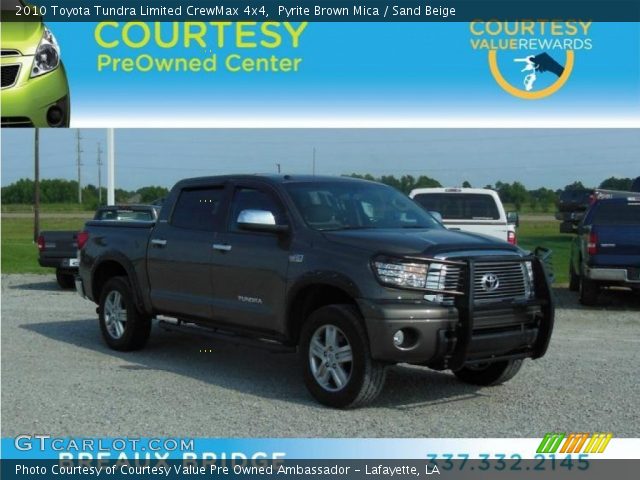 2010 Toyota Tundra Limited CrewMax 4x4 in Pyrite Brown Mica