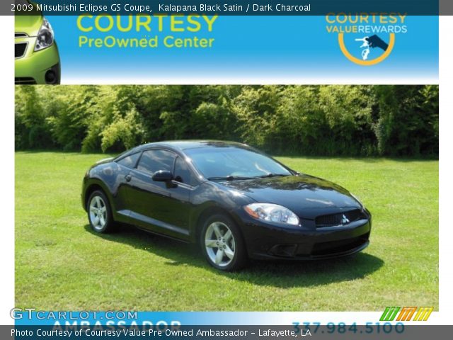 2009 Mitsubishi Eclipse GS Coupe in Kalapana Black Satin