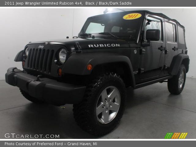 2011 Jeep Wrangler Unlimited Rubicon 4x4 in Black