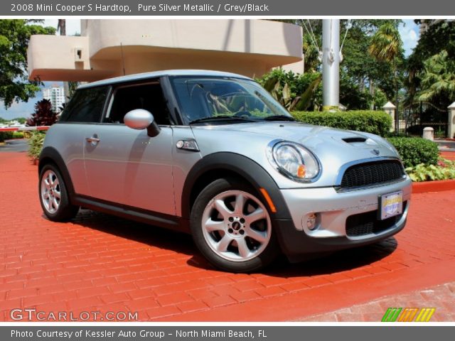 2008 Mini Cooper S Hardtop in Pure Silver Metallic