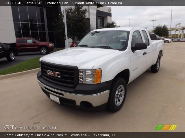 2013 GMC Sierra 1500 Extended Cab in Summit White