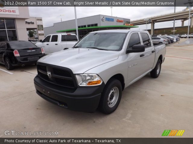 2012 Dodge Ram 1500 ST Crew Cab in Bright Silver Metallic