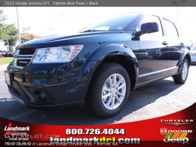 2013 Dodge Journey SXT in Fathom Blue Pearl