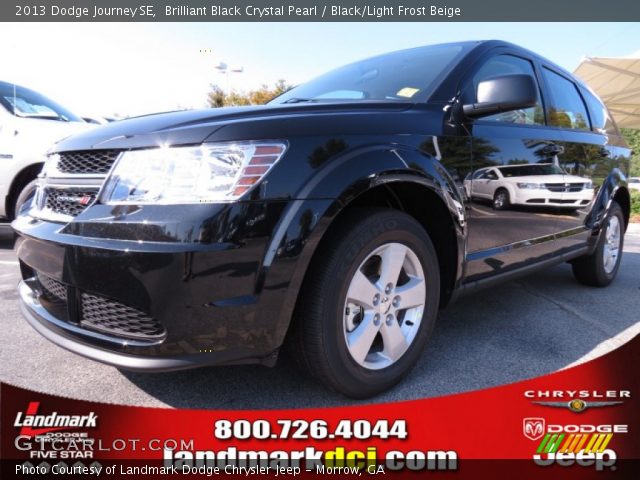 2013 Dodge Journey SE in Brilliant Black Crystal Pearl