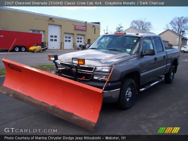 2007 Chevrolet Silverado 2500HD Classic Crew Cab 4x4 in Graystone Metallic
