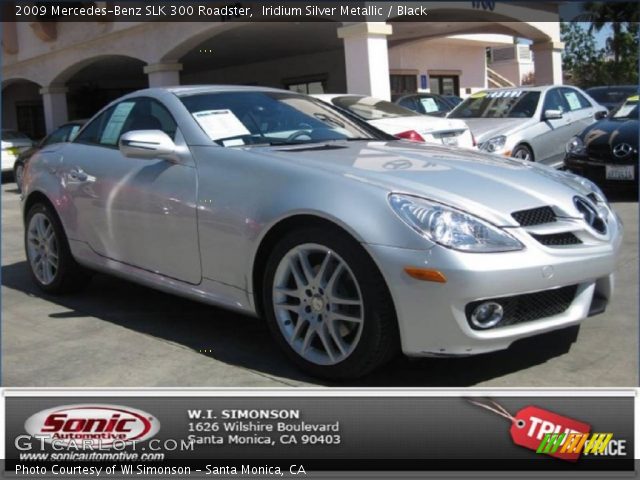 2009 Mercedes-Benz SLK 300 Roadster in Iridium Silver Metallic