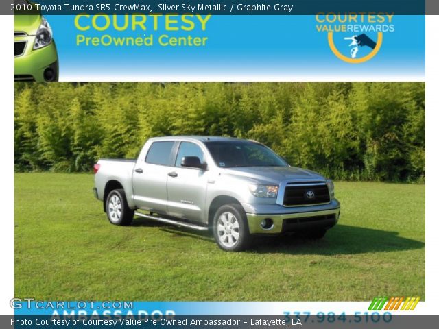 2010 Toyota Tundra SR5 CrewMax in Silver Sky Metallic