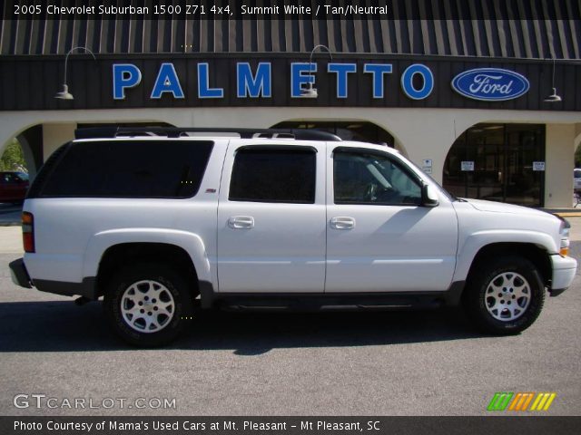 2005 Chevrolet Suburban 1500 Z71 4x4 in Summit White