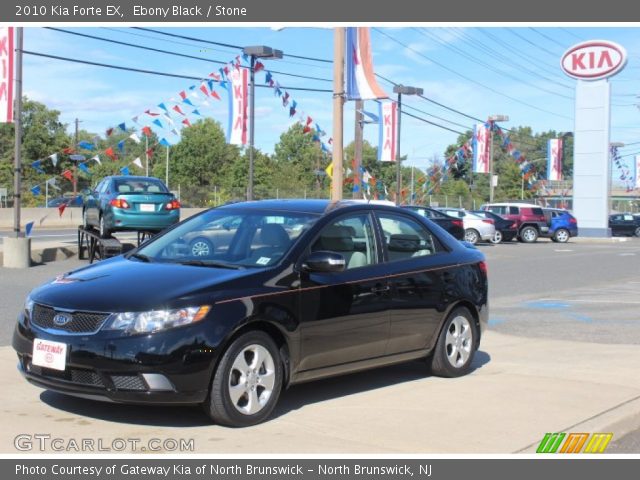 2010 Kia Forte EX in Ebony Black