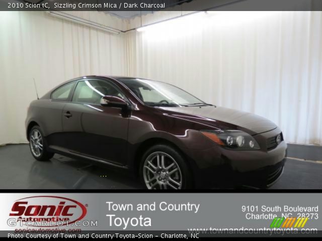 2010 Scion tC  in Sizzling Crimson Mica