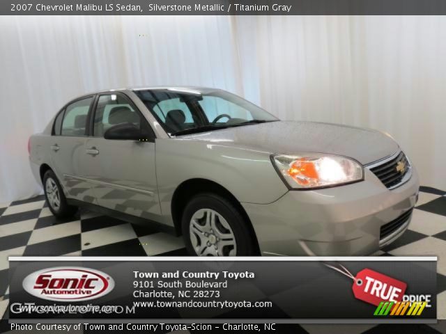 2007 Chevrolet Malibu LS Sedan in Silverstone Metallic