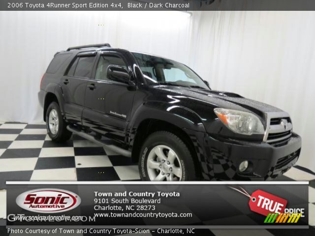 2006 Toyota 4Runner Sport Edition 4x4 in Black