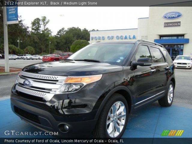 2012 Ford Explorer XLT in Black