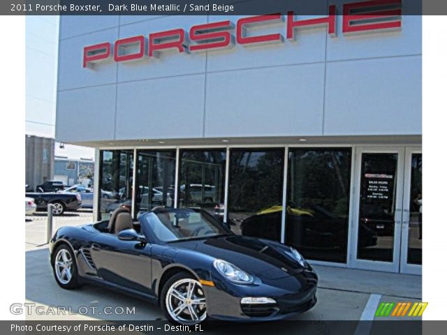 2011 Porsche Boxster  in Dark Blue Metallic