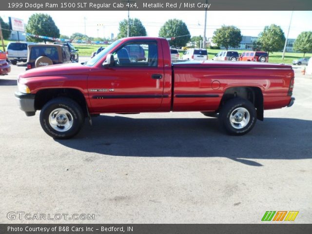 1999 Dodge Ram 1500 SLT Regular Cab 4x4 in Metallic Red