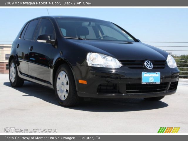 2009 Volkswagen Rabbit 4 Door in Black