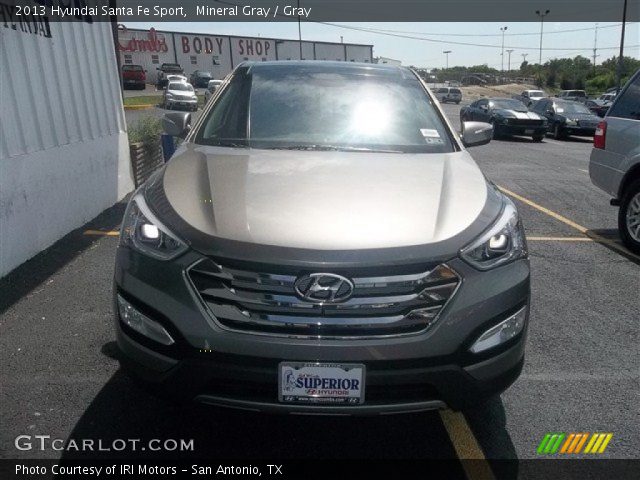 2013 Hyundai Santa Fe Sport in Mineral Gray