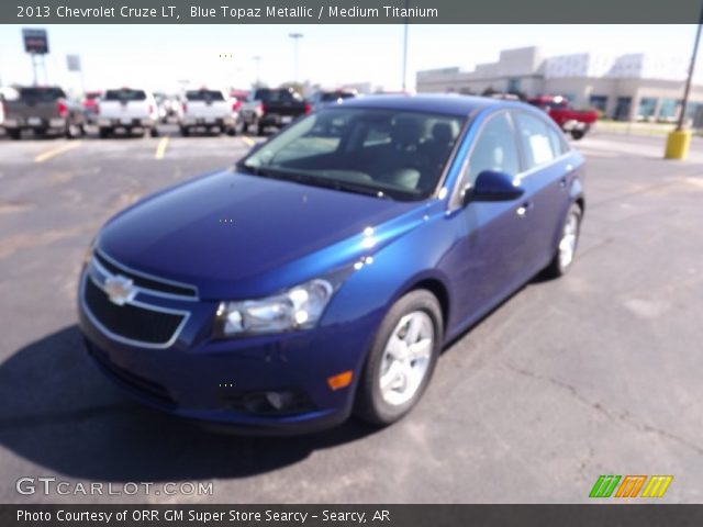2013 Chevrolet Cruze LT in Blue Topaz Metallic