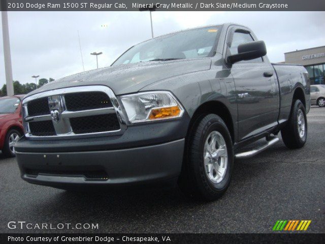 2010 Dodge Ram 1500 ST Regular Cab in Mineral Gray Metallic